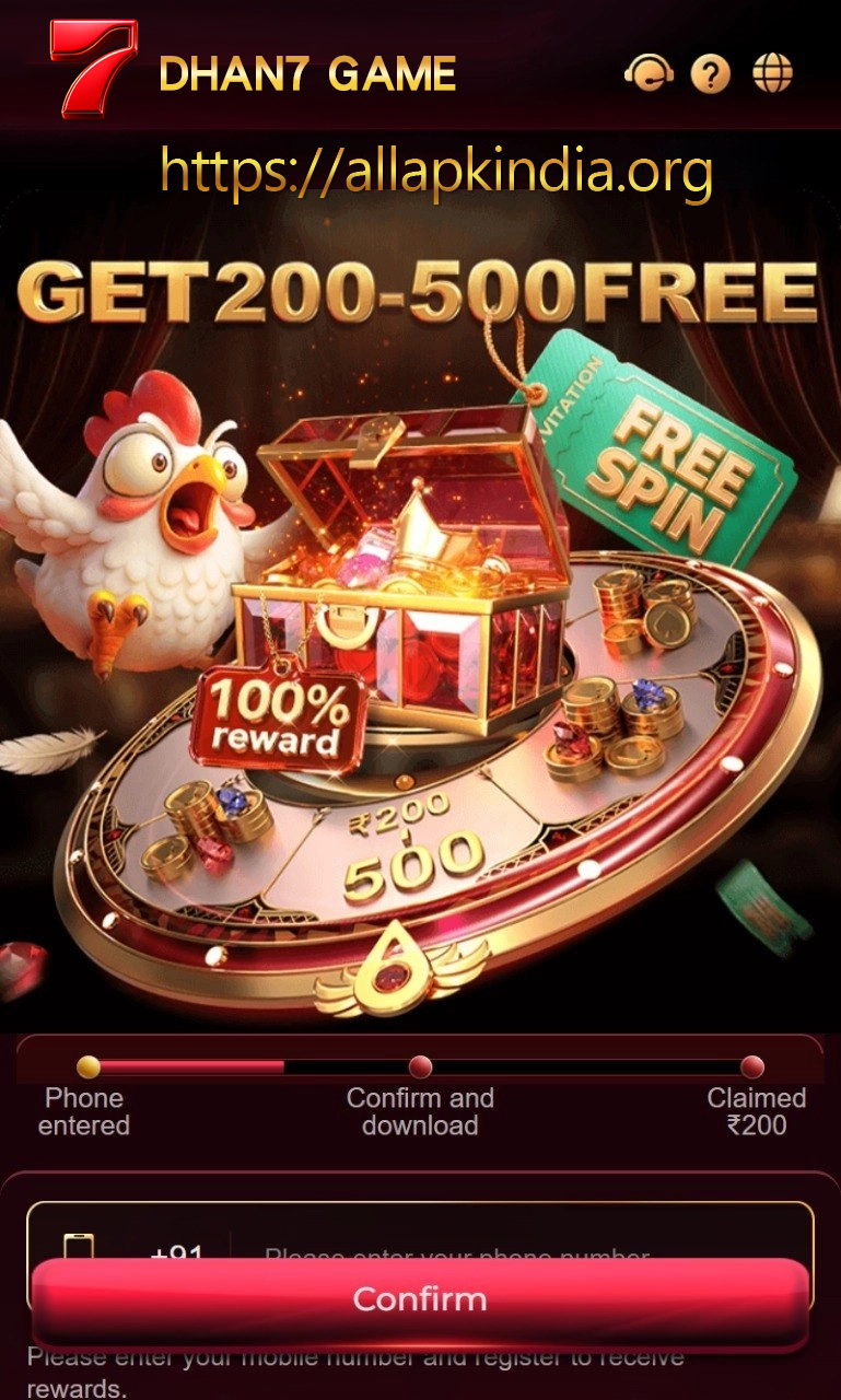 Dhan 7 game banner for Android access guidance on Mast79