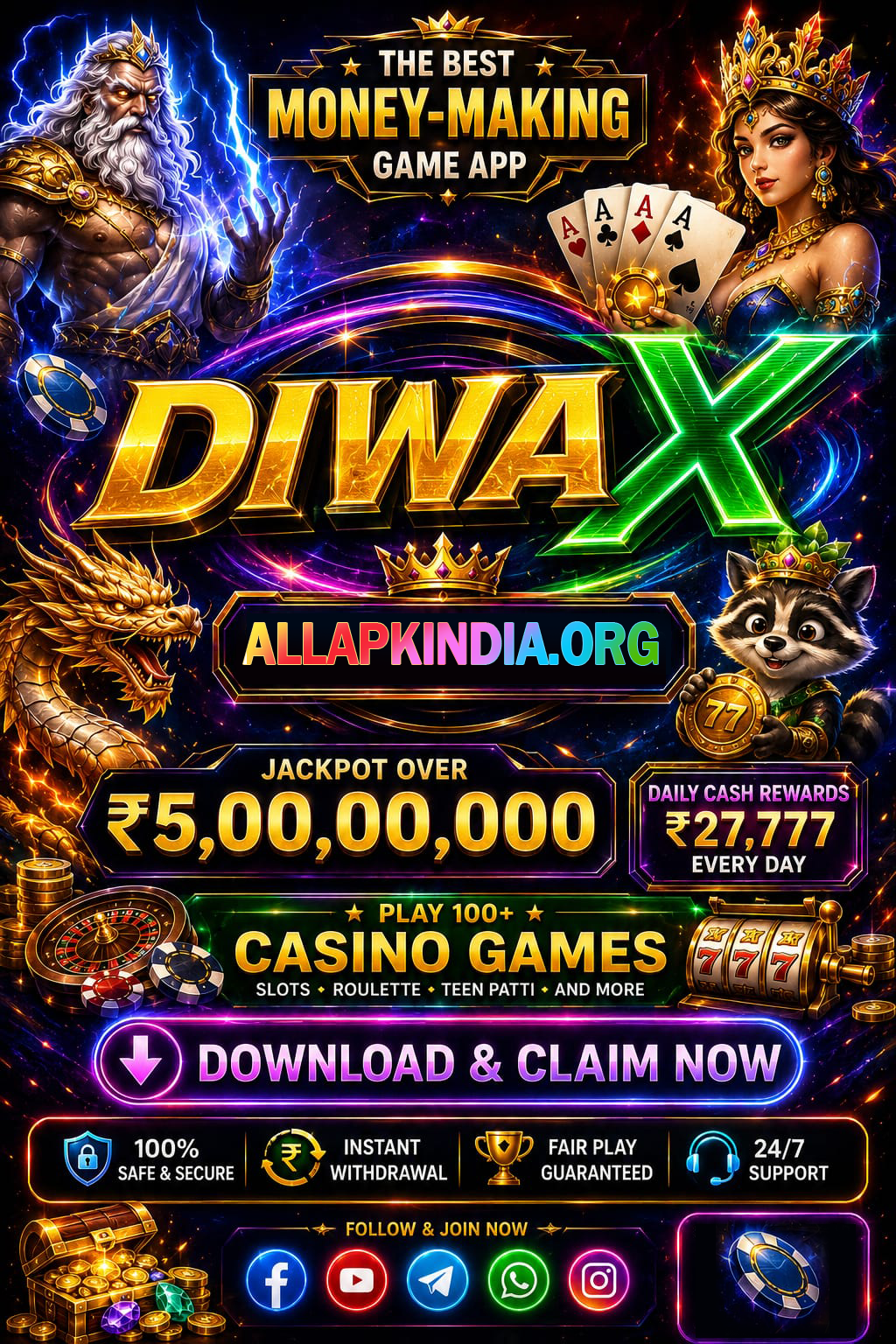Diwa X game banner for Android access guidance on Mast79