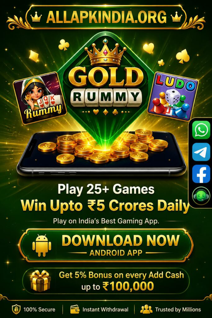 Gold Rummy banner image for installation, login and account guidance
