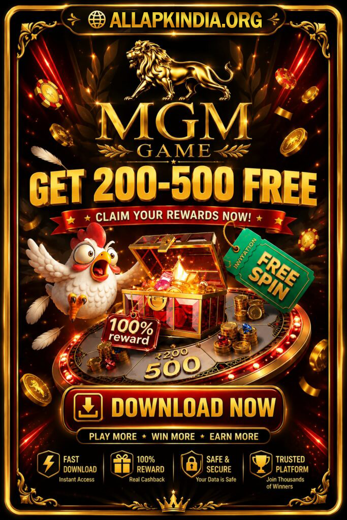 MGM Game game banner for Android access guidance on Mast79