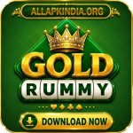 Gold Rummy brand mark for the Android game listing on Mast79