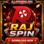 RAJSPIN Game Android app image for the installation reference